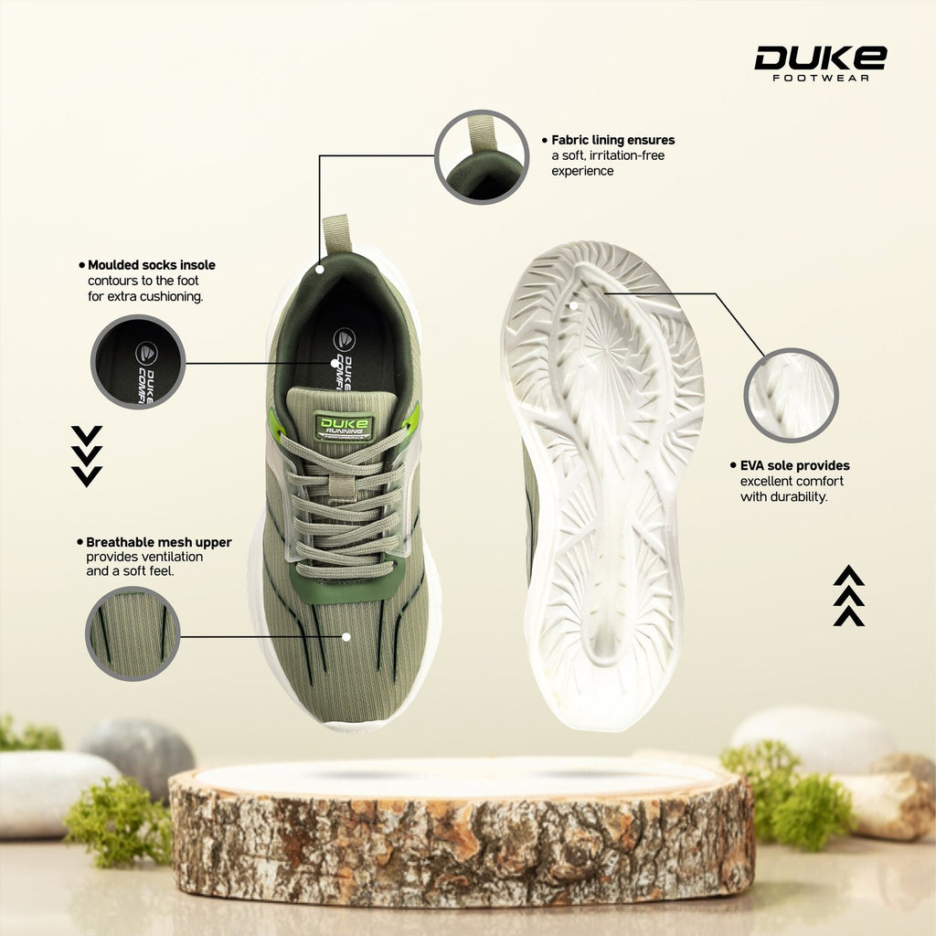 Duke Mens Speed Run Sports Shoes (FWOL2128)