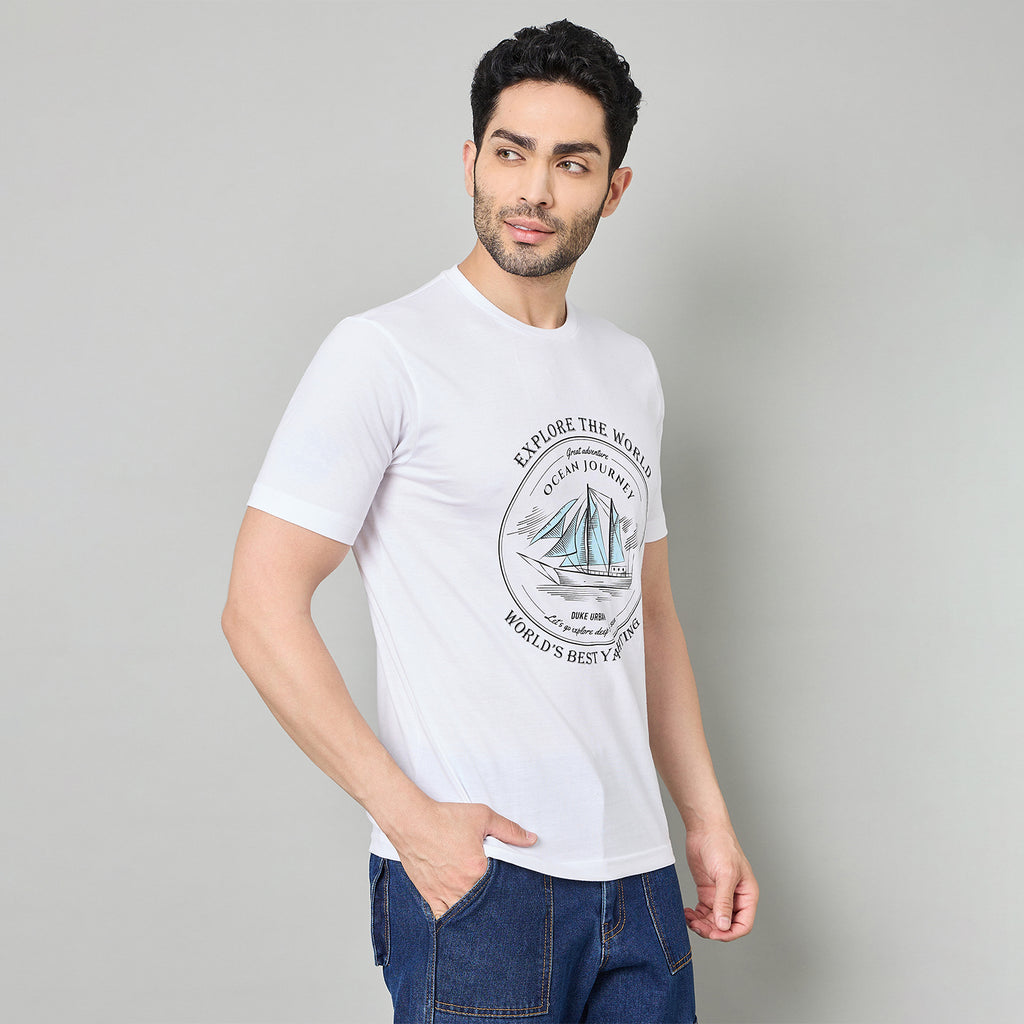 Duke Urban Men Half Sleeve Cotton T-shirt (Pack of 3) (SDVP40)