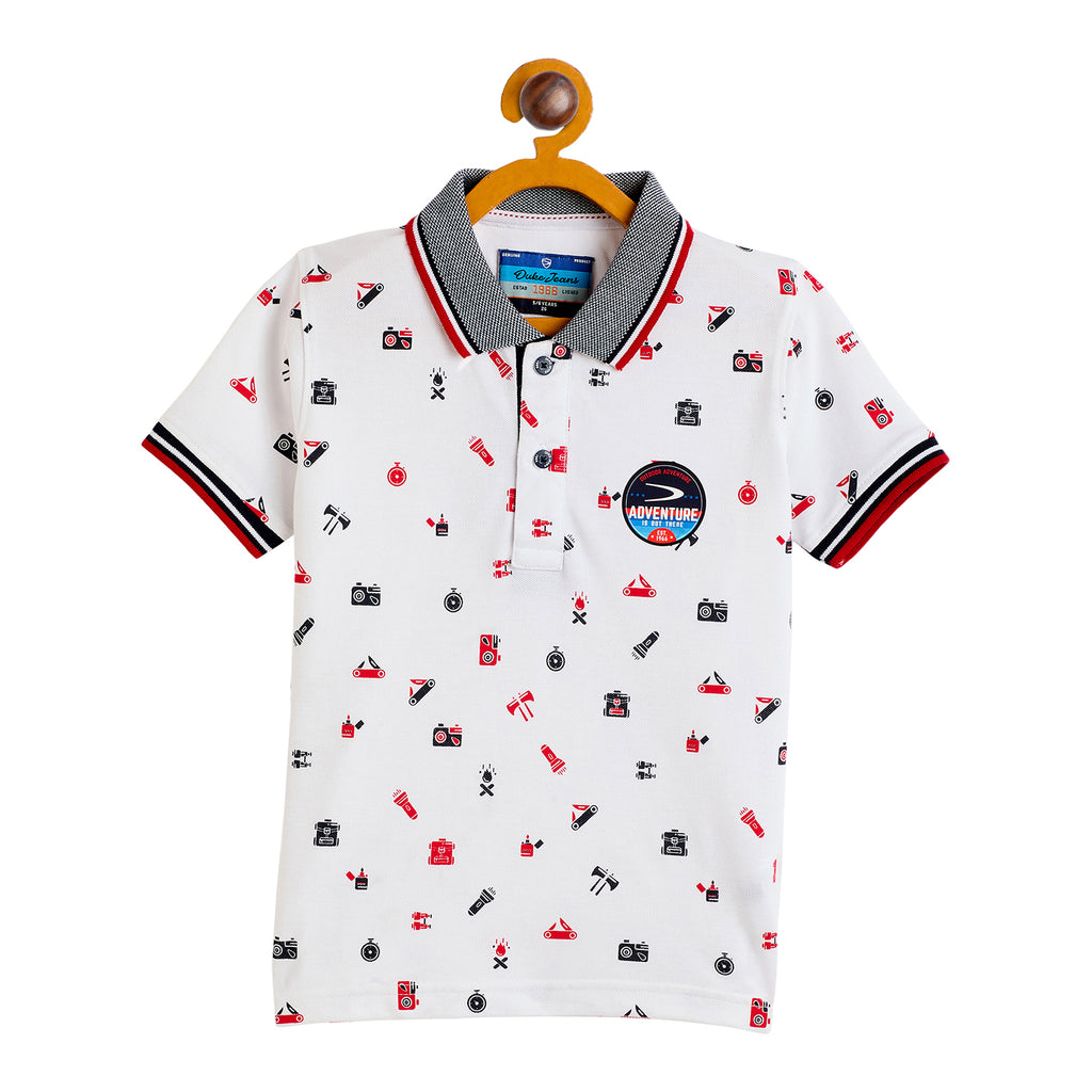 Duke Urban Boys Half Sleeve Cotton T-shirt (LF710)