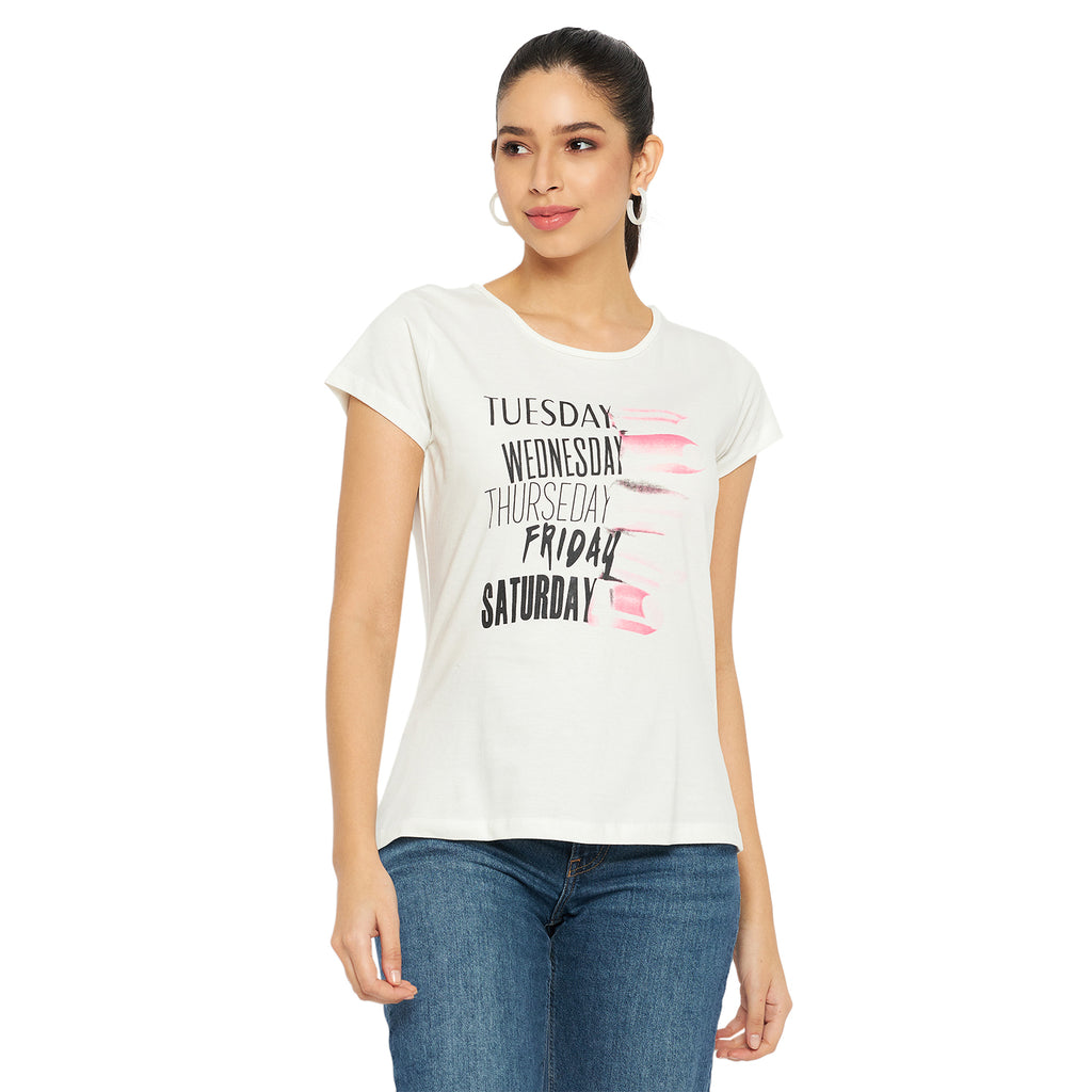 Duke Urban Women Short Sleeve Round Neck Top (LFX106)