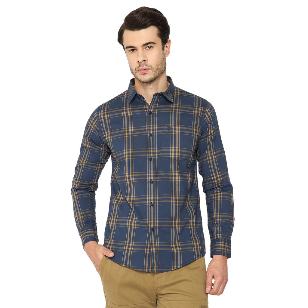 Duke Urban Men Full Sleeve Cotton Shirt (SDO9079)