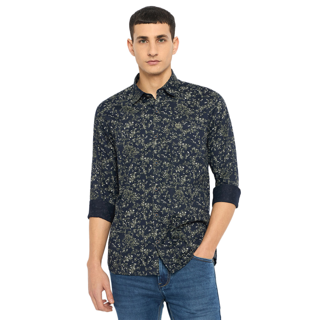 Duke Urban Men Full Sleeve Cotton Shirt (SDO6PRTU)