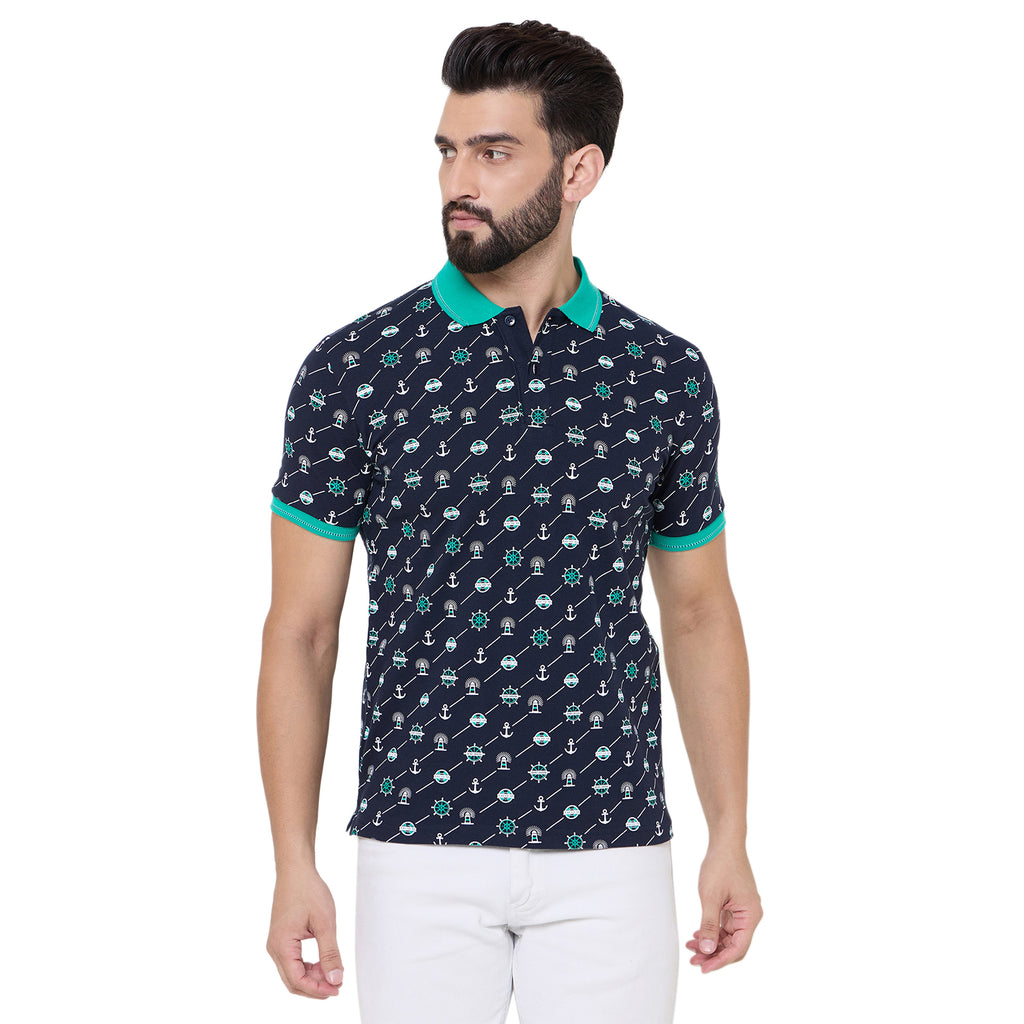 Duke Urban Men Half Sleeve Cotton Tshirt (LF7239)