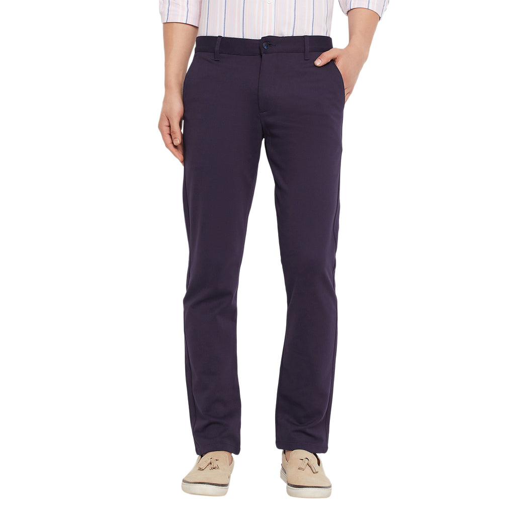 Duke Urban Men Slim Fit Cotton Trousers (SDT4577)
