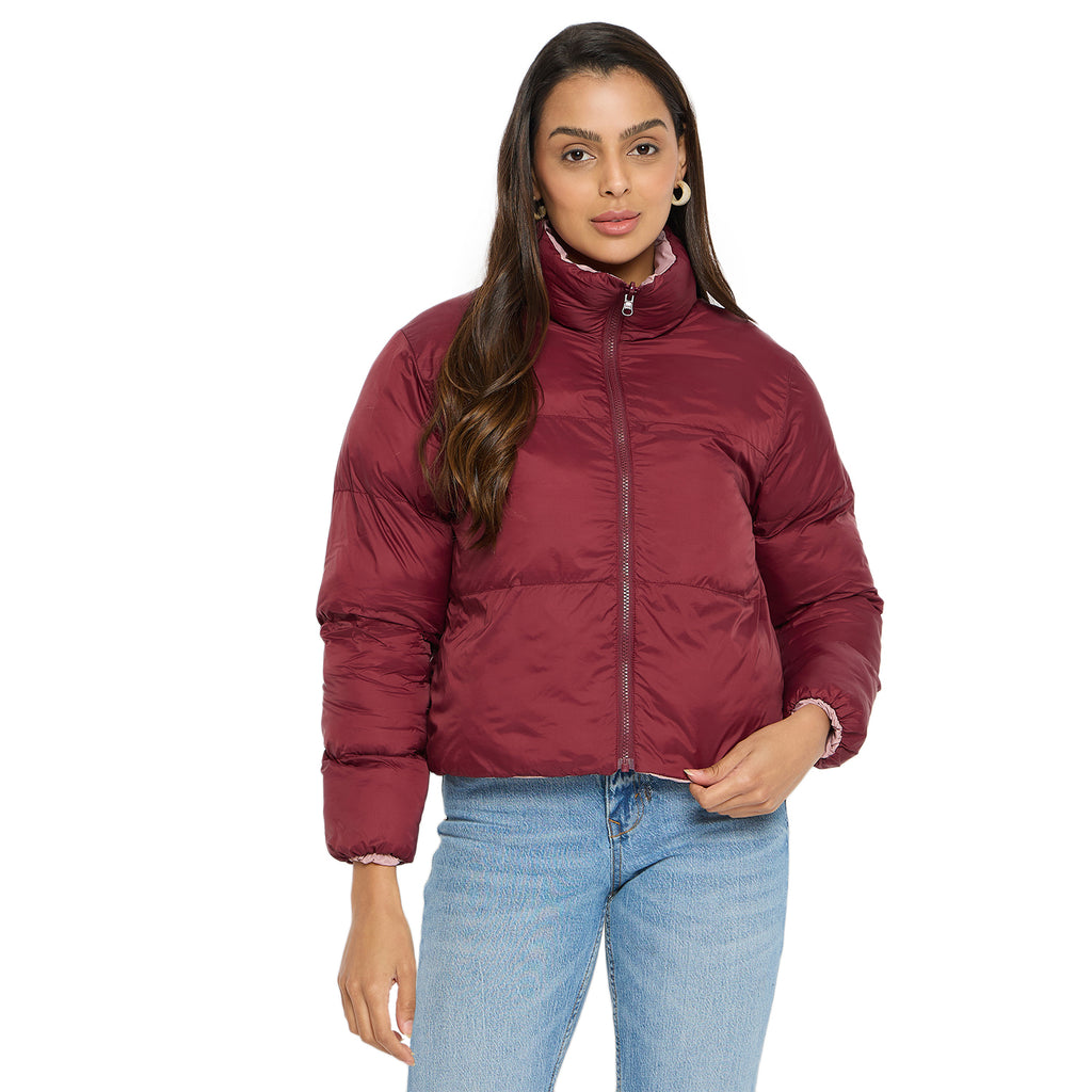 Duke Urban Women Full Sleeve Short Reversible Jacket (SDZ4044)