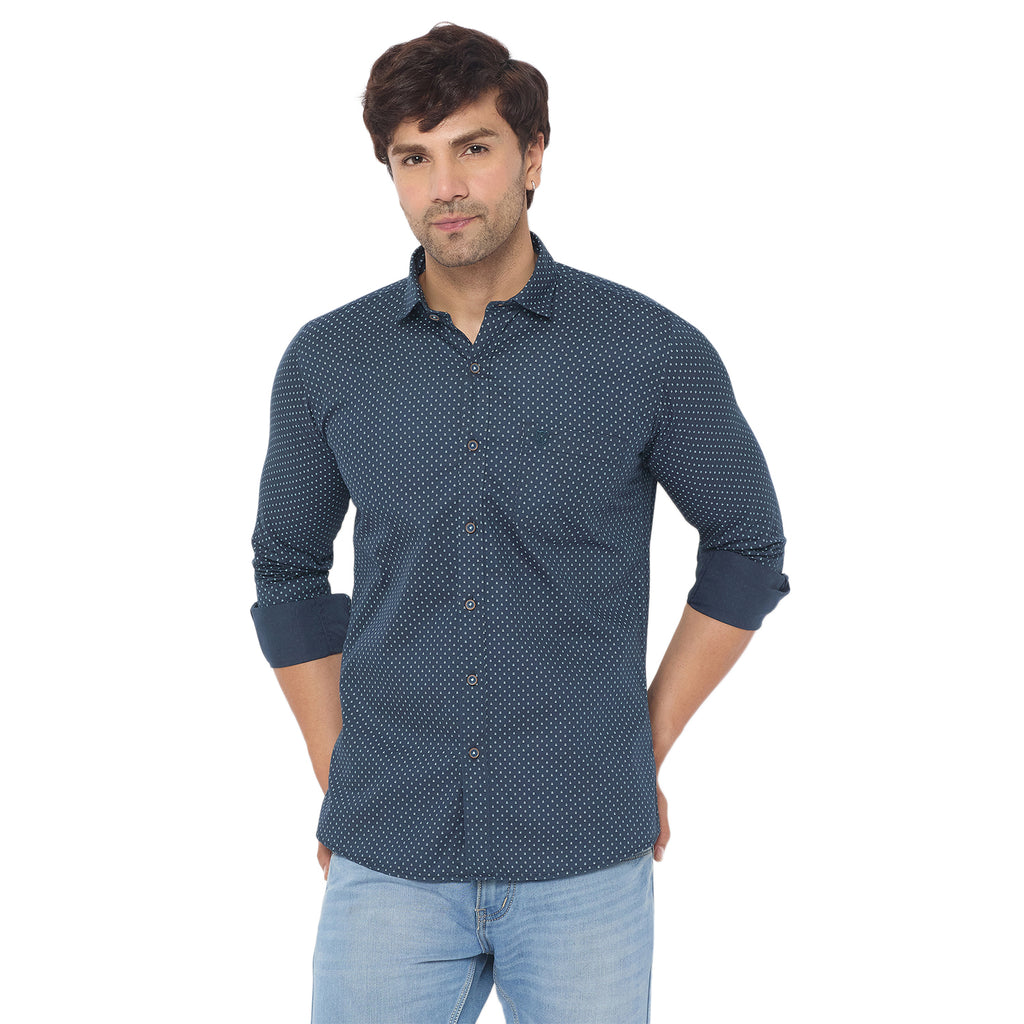 Duke Urban Men Full Sleeve Cotton Shirt (SDO8PRI)