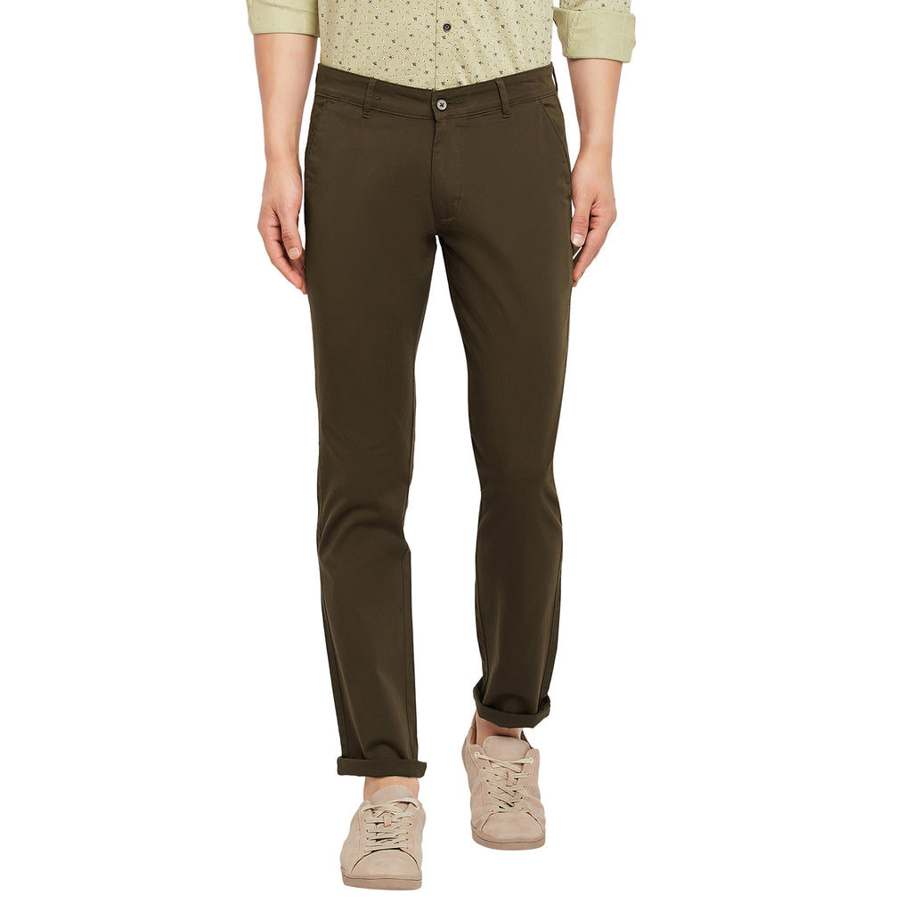 Duke Urban Men Slim Fit Cotton Trousers (SDT4578)