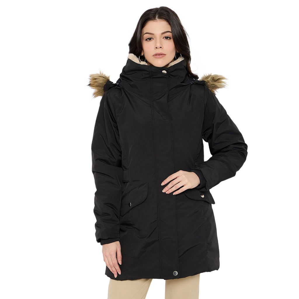Duke Urban Women Full Sleeve Long Jacket (SDZ4122)