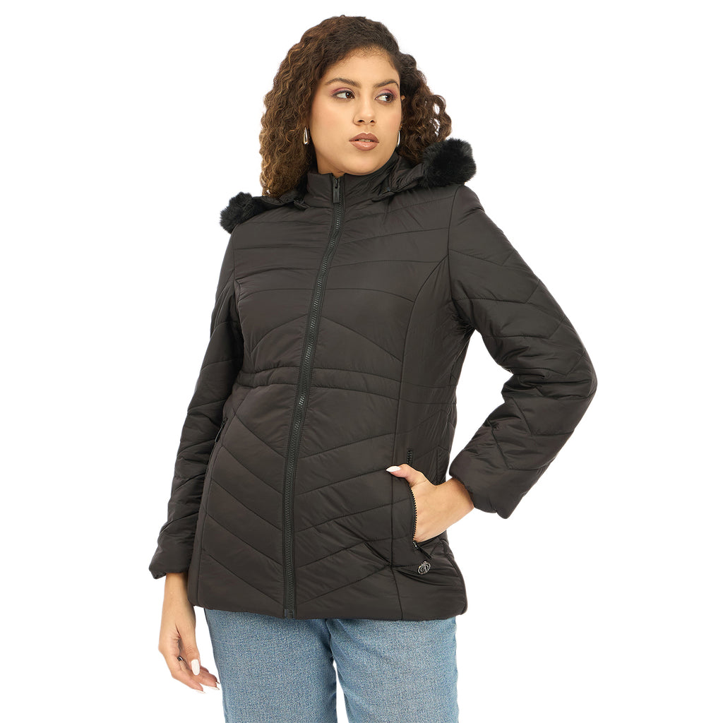 Duke Urban Women Full Sleeve Long Jacket (SDZ4113)