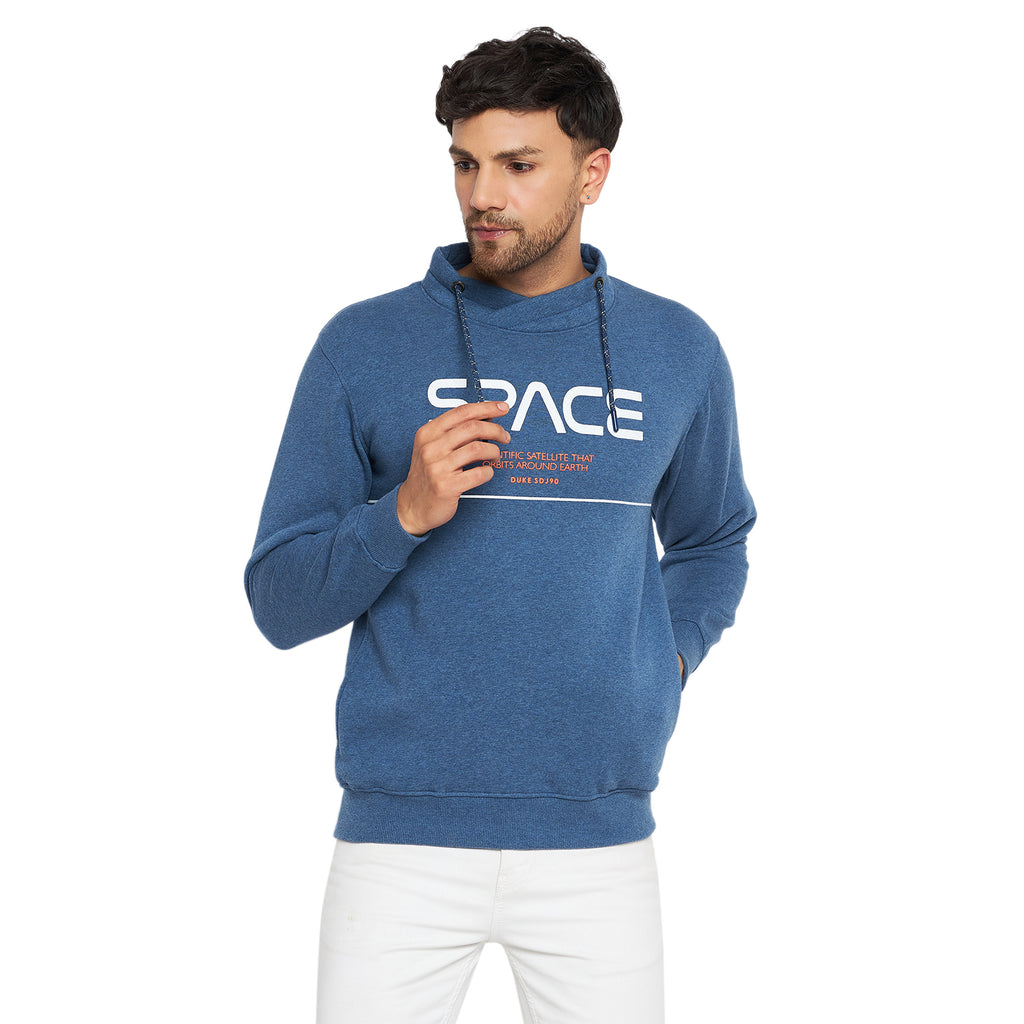 Duke Urban Men Cowl Neck Sweatshirt (LF6121)