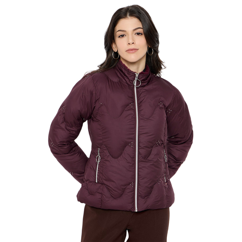 Duke Urban Women Full Sleeve Quilted Jacket (SDZ4133)