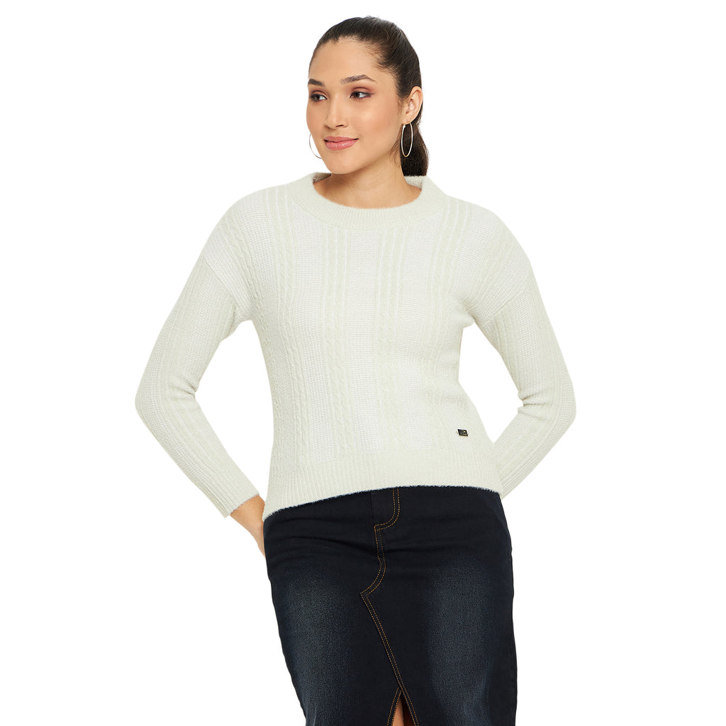 Duke Urban Women Full Sleeve Crop Pullover (SDS1233)