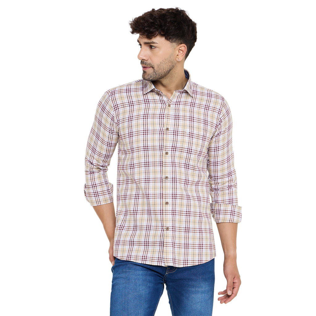 Duke Urban Men Full Sleeve Cotton Shirt (SDO8CKX)