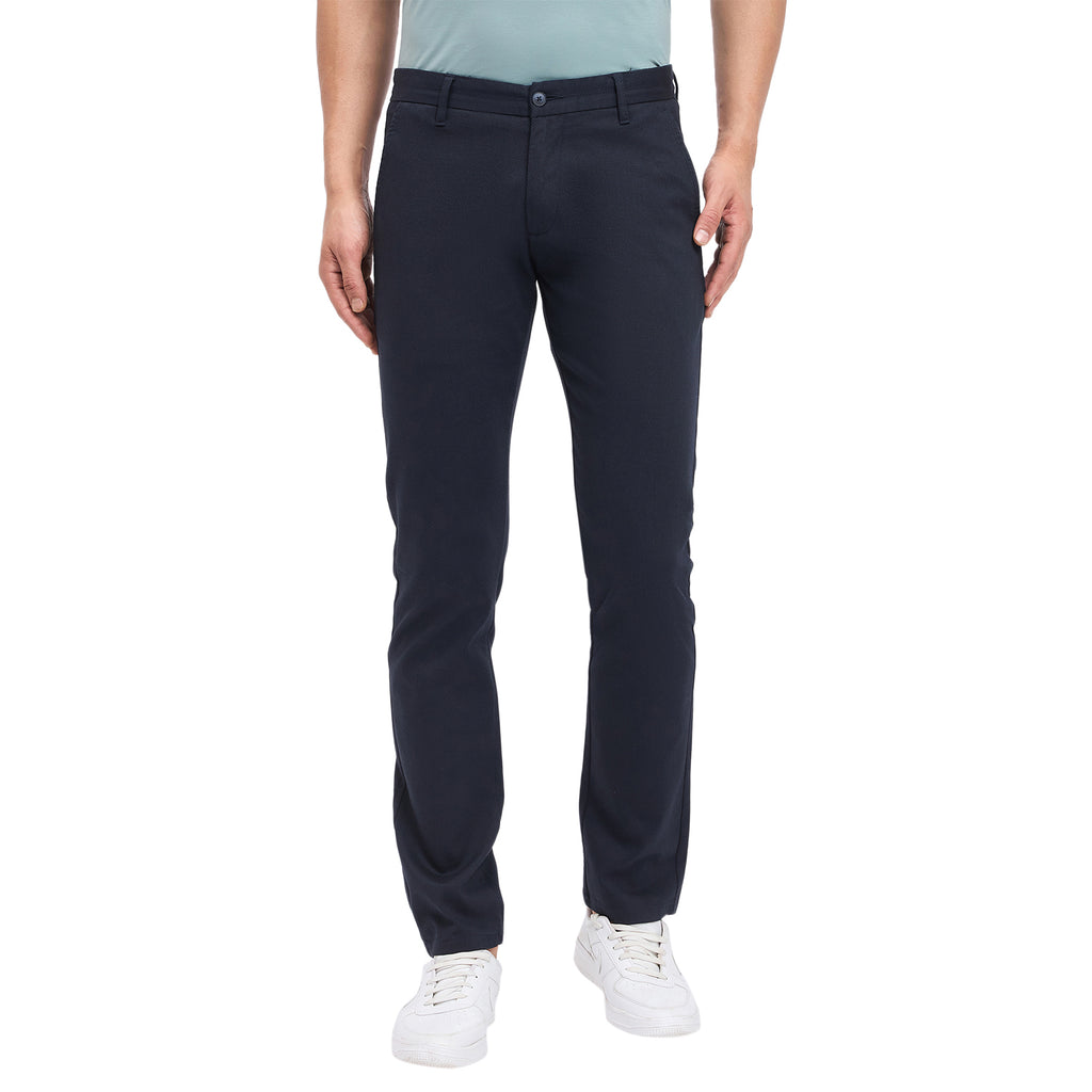 Duke Urban Men Flatfront Narrowfit Chinos Trousers (SDT4596)