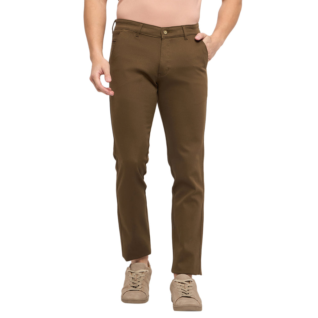Duke Urban Men Flatfront Narrowfit Chinos Trousers (SDT4592)