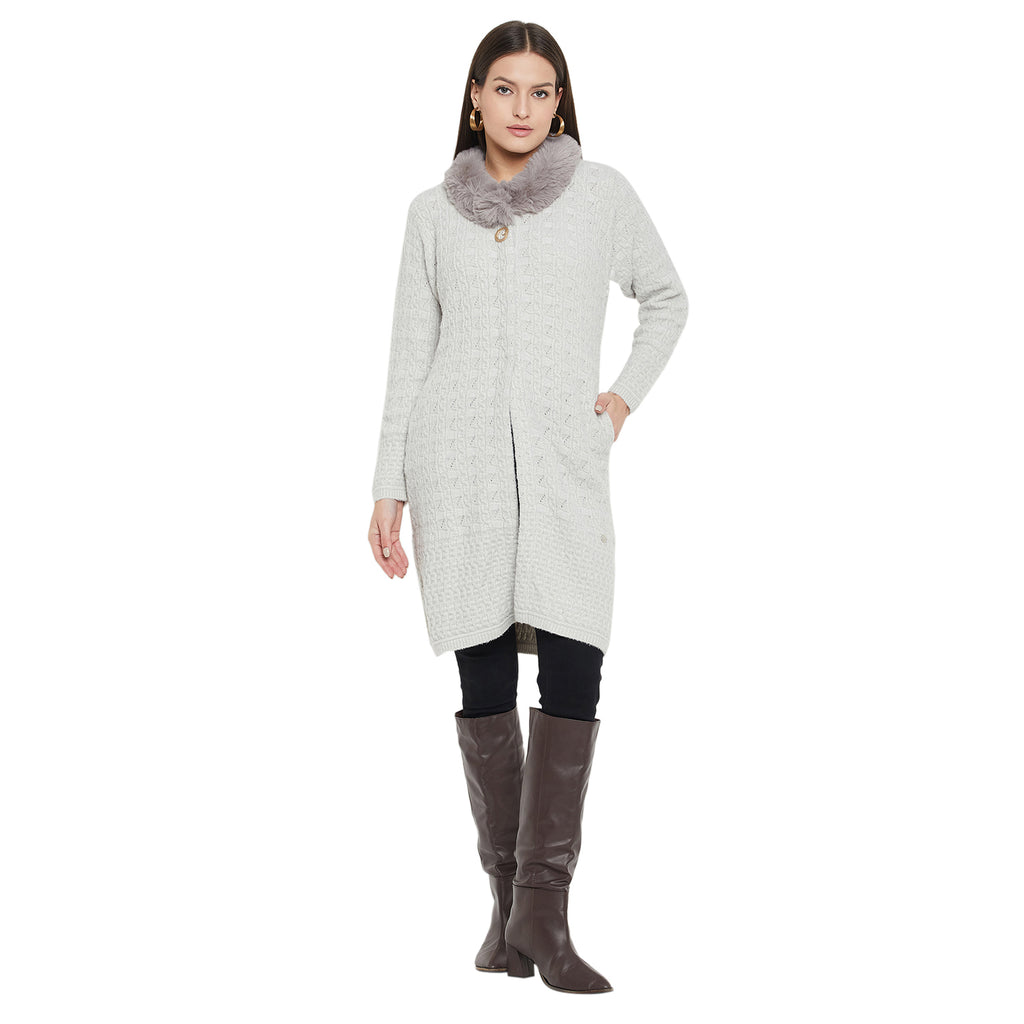 Duke Urban Women Full Sleeve Long Cardigan (SDS1201B)