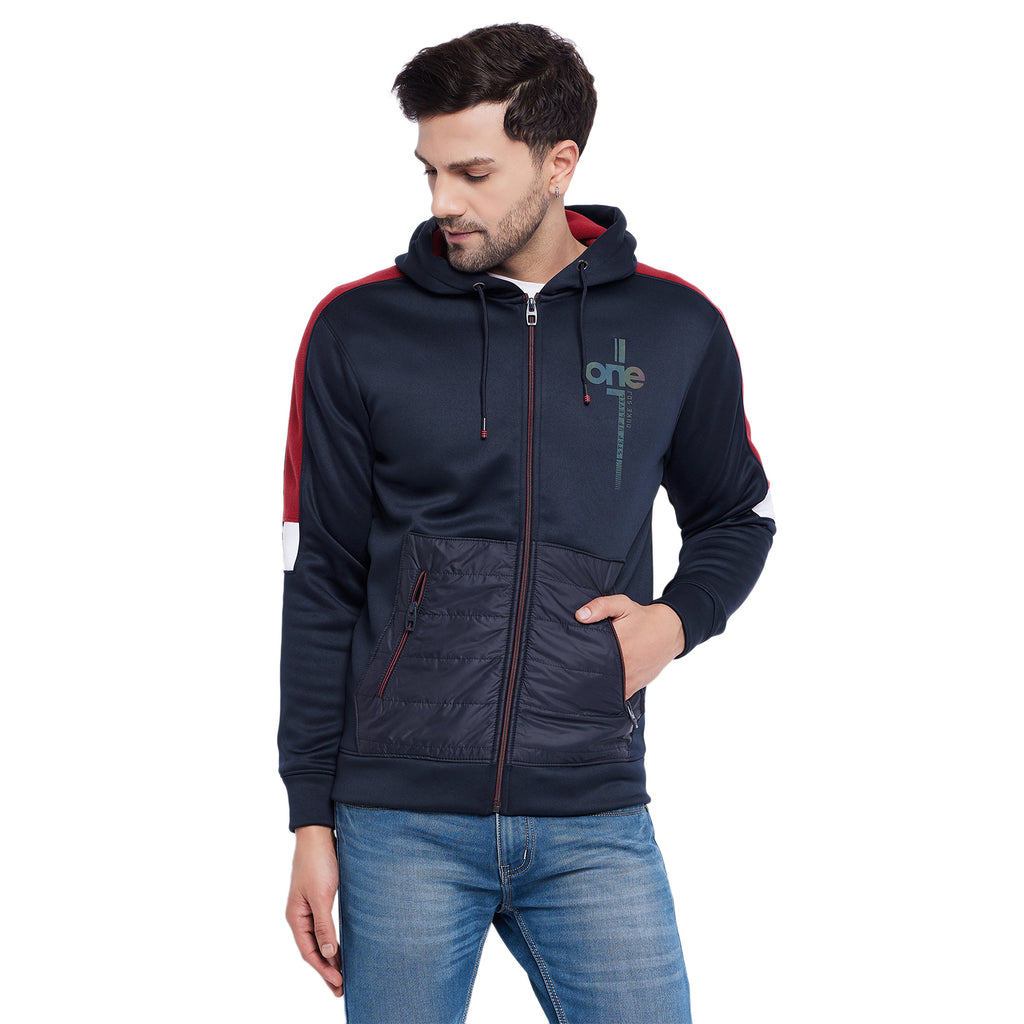 Duke Urban Men Zipper Hooded Sweatshirt (LF6322)