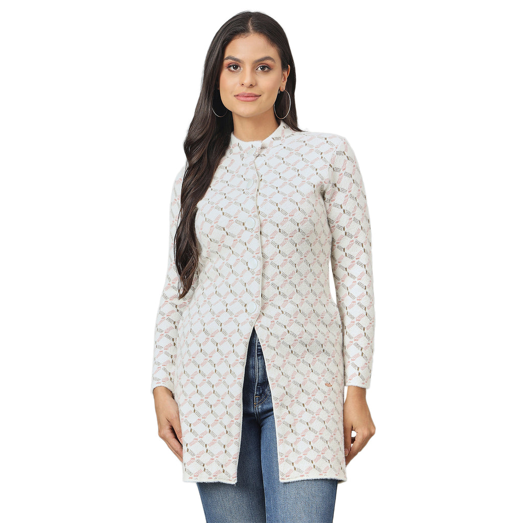 Duke Urban Women Long Coat Shortstyle Sweater (SDS1314)