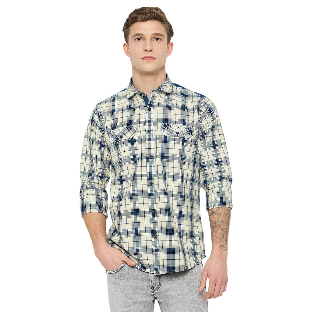 Duke Urban Men Full Sleeve Cotton Shirt (SDO9CKII)