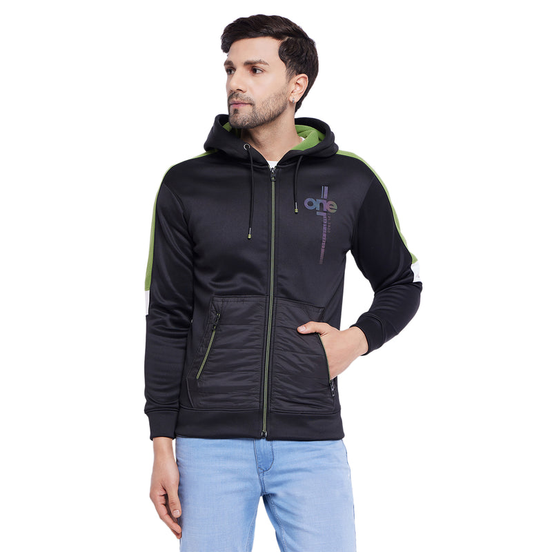 Duke Urban Men Zipper Hooded Sweatshirt (LF6322)