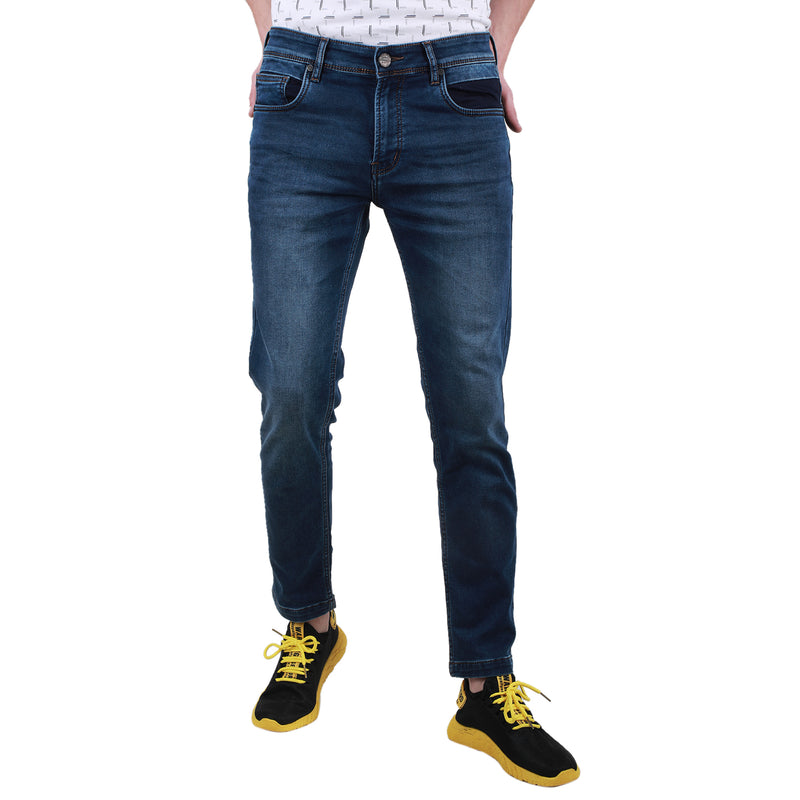 Duke Urban Men Stretchable Ankle Length Slim Fit Jeans (SDD5462)