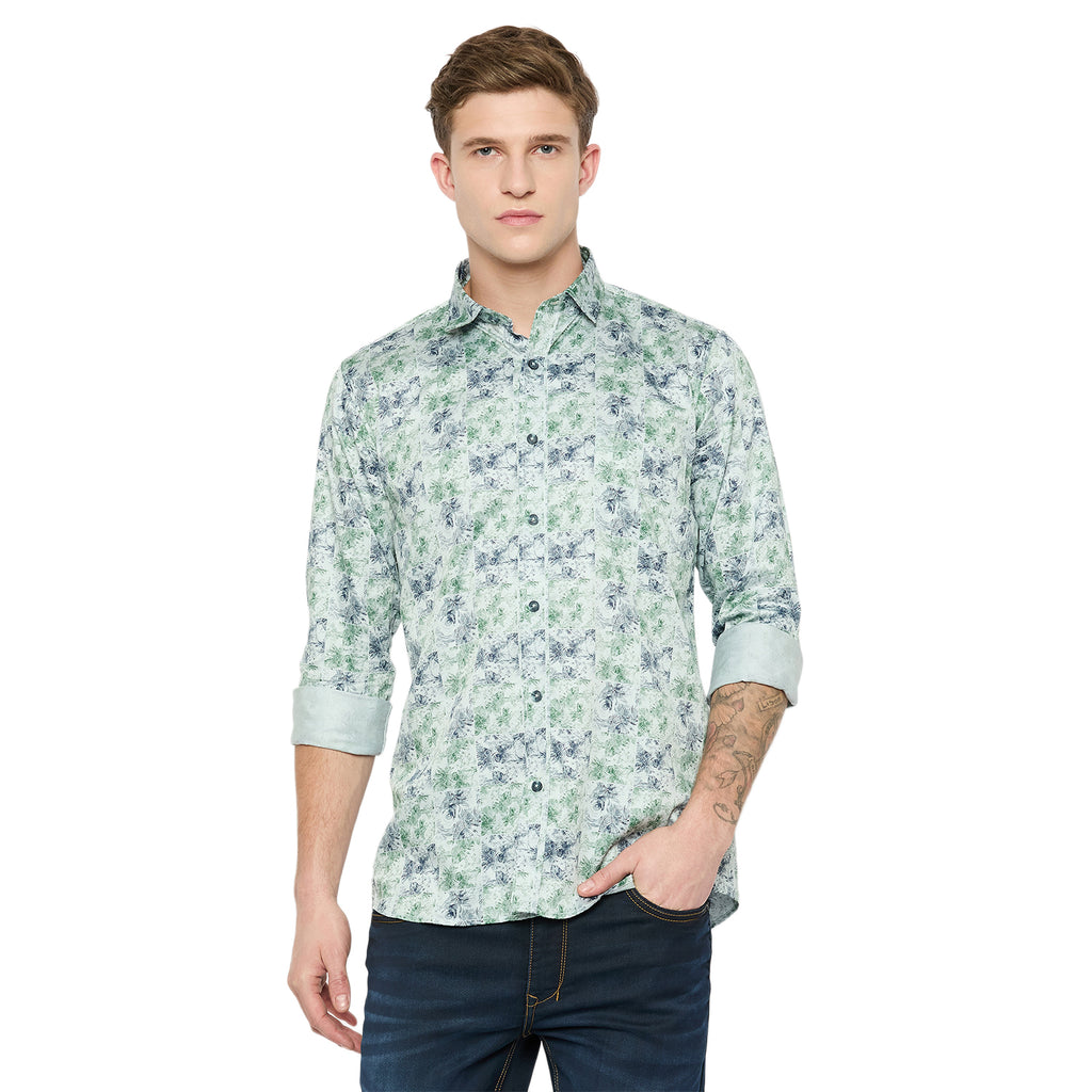 Duke Urban Men Full Sleeve Cotton Shirt (SDO8PRX)