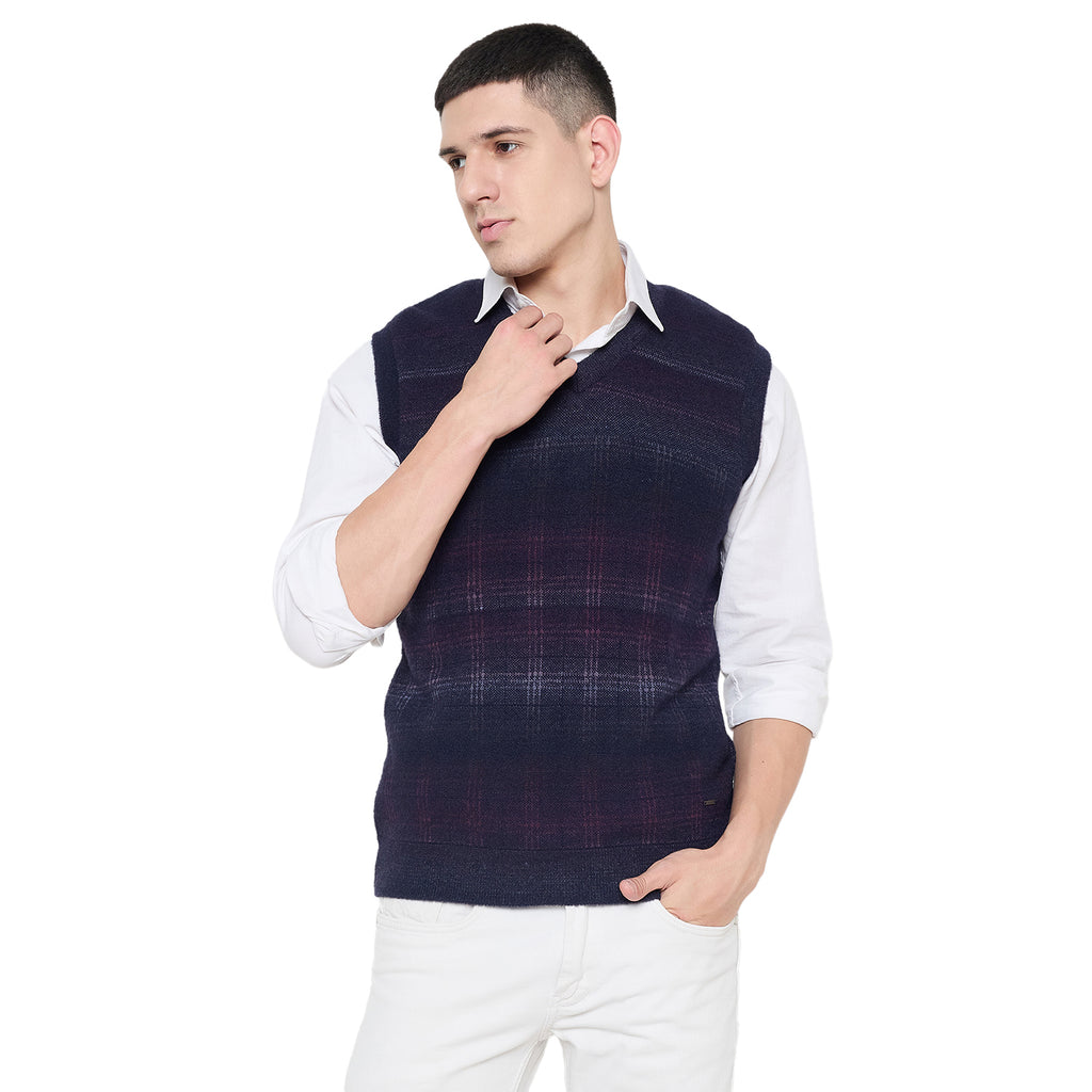 Duke Urban Men Sleeveless Reversible Sweater (SDS2294)