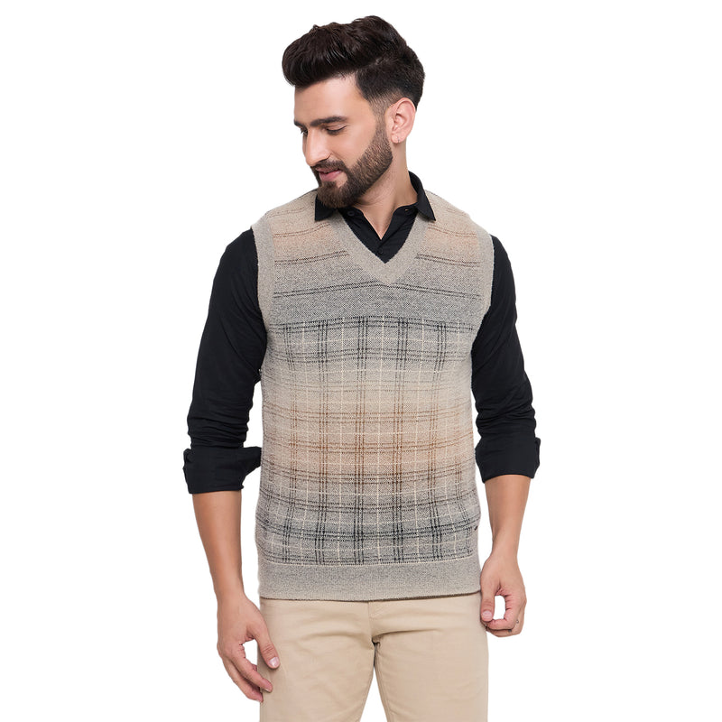 Duke Urban Men Sleeveless Reversible Sweater (SDS2294)