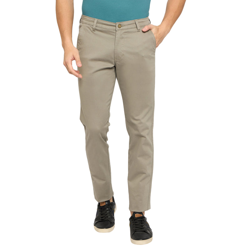Duke Urban Men Flatfront Narrowfit Chinos Trousers (SDT4626)