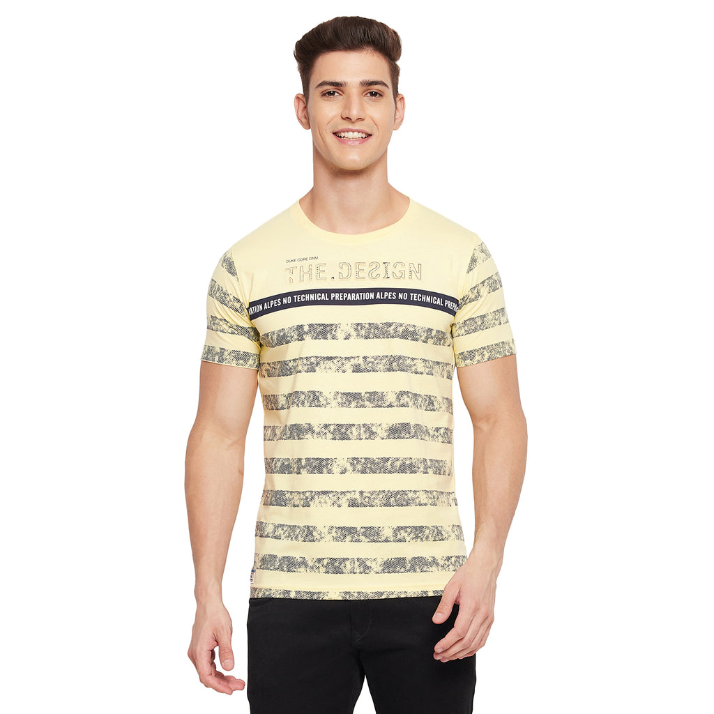 Duke Urban Men Half Sleeve Cotton T-shirt (LQ1907)