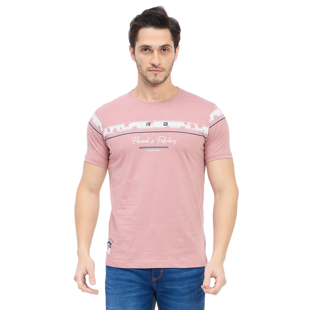 Duke Urban Men Half Sleeve Cotton T-shirt (LF7155)