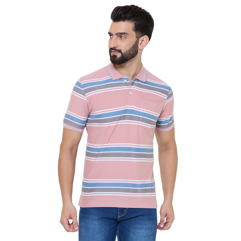 Duke Urban Men Half Sleeve Cotton Tshirt (LF7276)