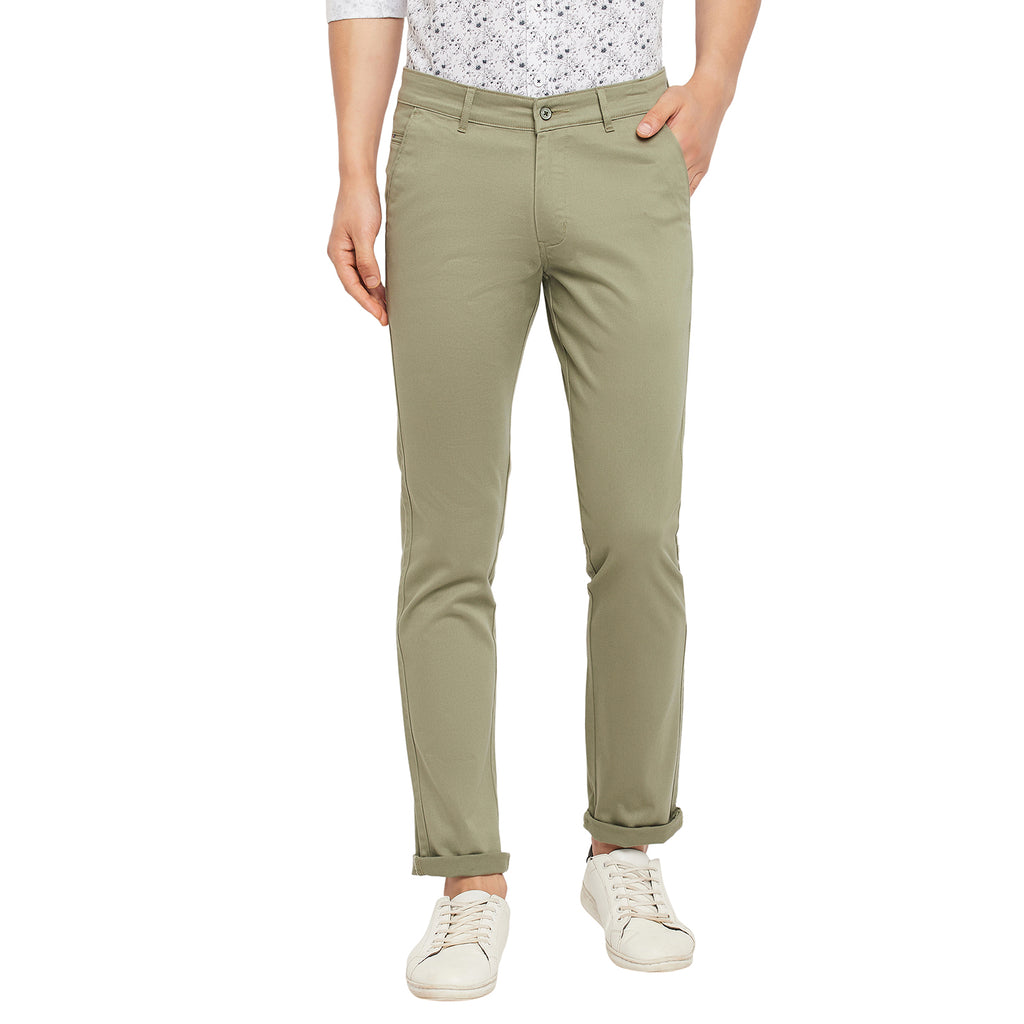 Duke Urban Men Slim Fit Cotton Trousers (SDT4581)