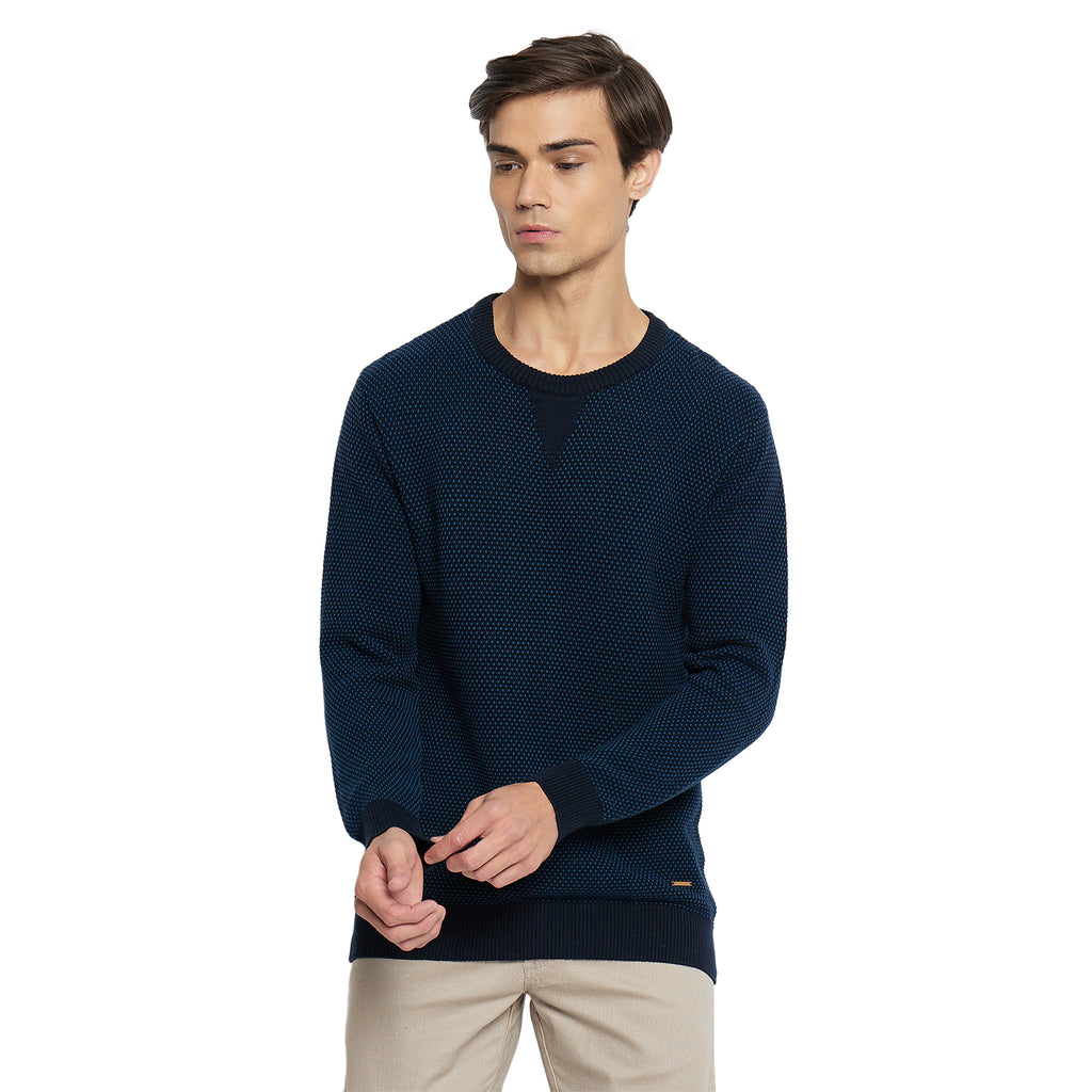 Duke Urban Men Round Neck Full Sleeve Sweater (SDS644)