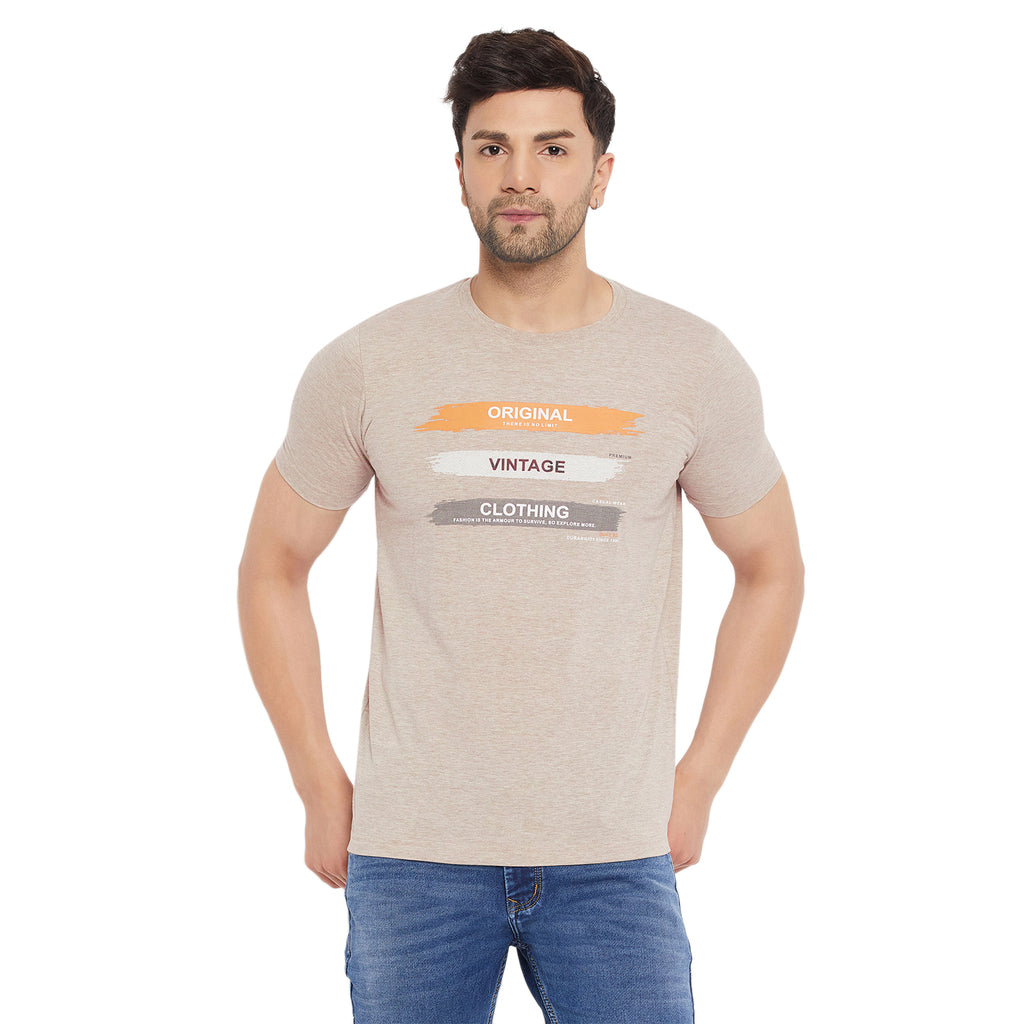 Duke Urban Men Half Sleeve Cotton T-Shirt (LF5827)
