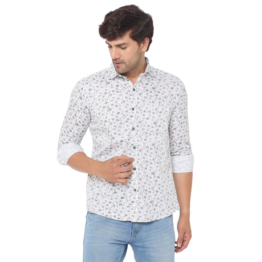 Duke Urban Men Full Sleeve Cotton Shirt (SDO8PRN)