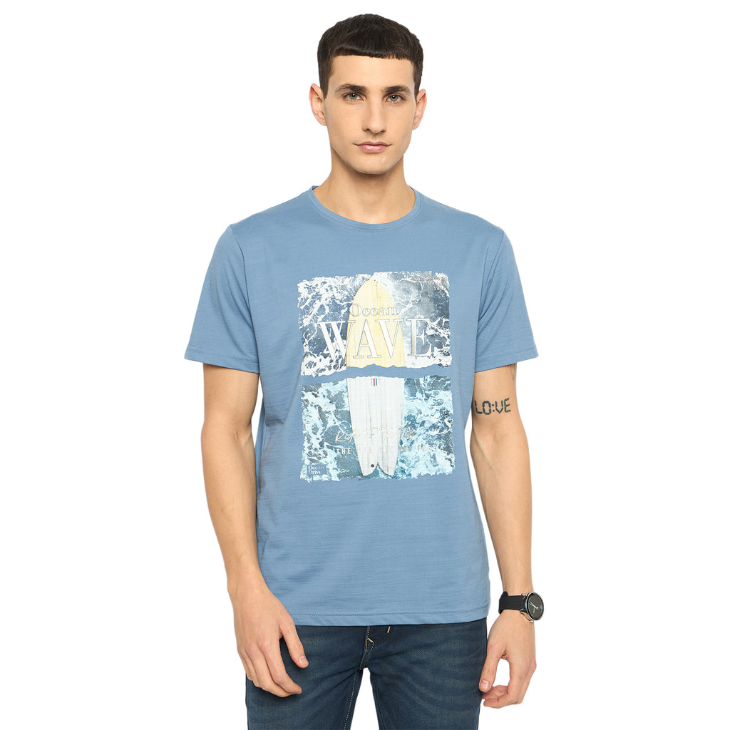 Duke Urban Men Half Sleeve Cotton Tshirt (LF7225)