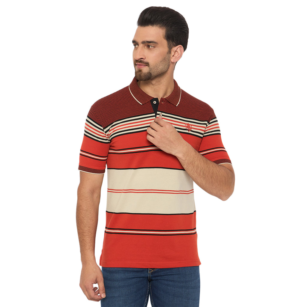 Duke Urban Men Half Sleeve Cotton Tshirt (LF7469)