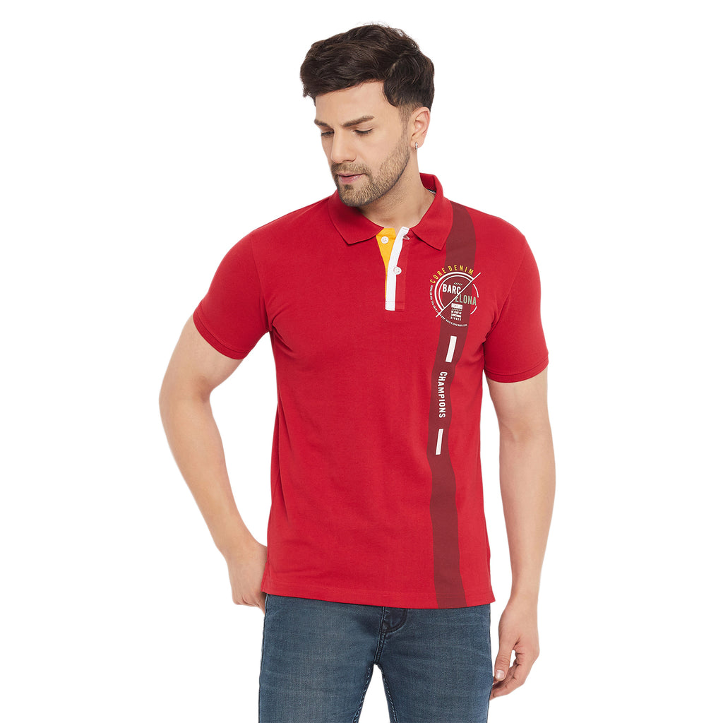 Duke Urban Men Half Sleeve Cotton T-shirt (MLF1130)