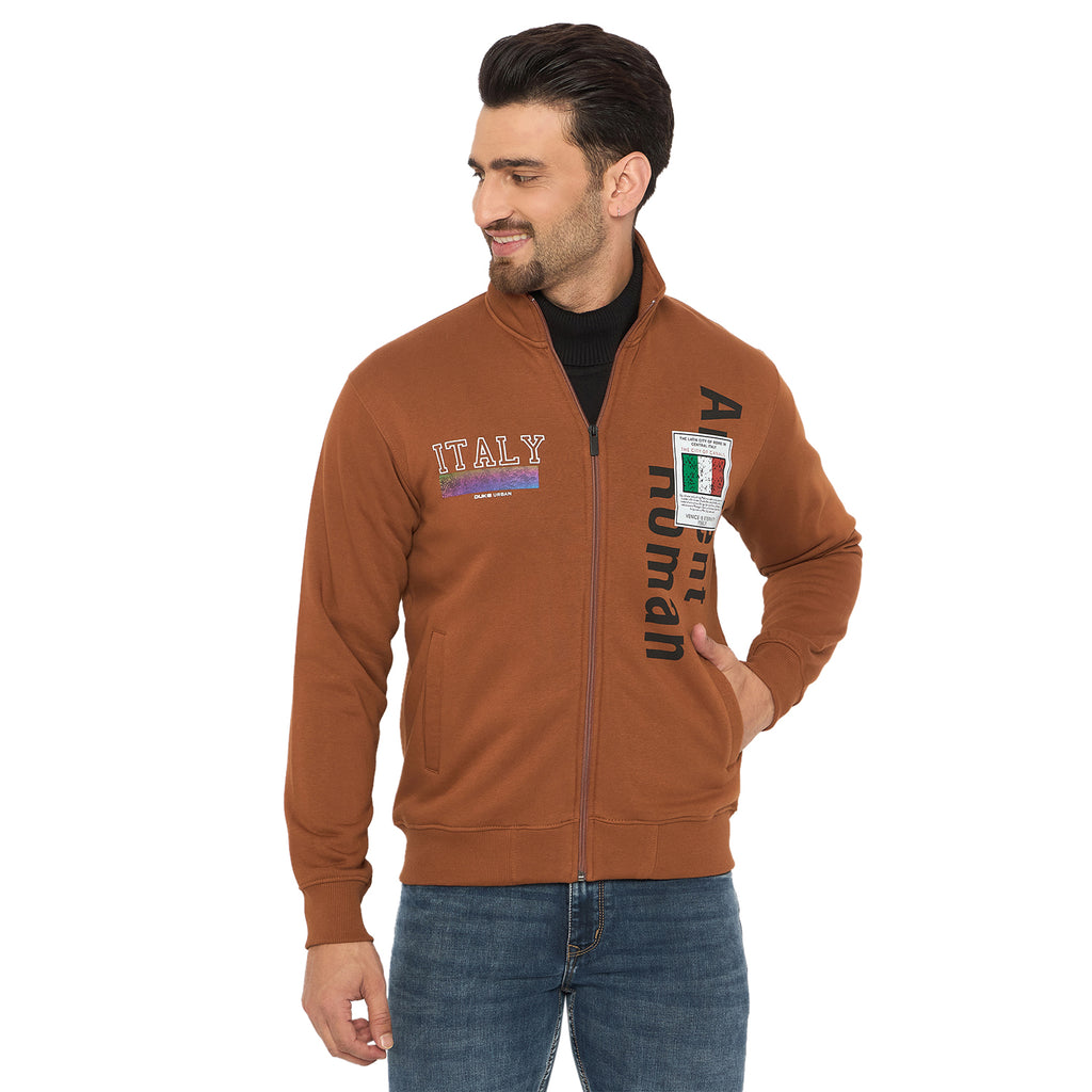 Duke Urban Men Full Sleeve Zipper Sweatshirt (LF6377)