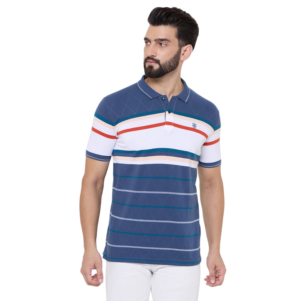 Duke Urban Men Half Sleeve Cotton T-shirt (LF7183)