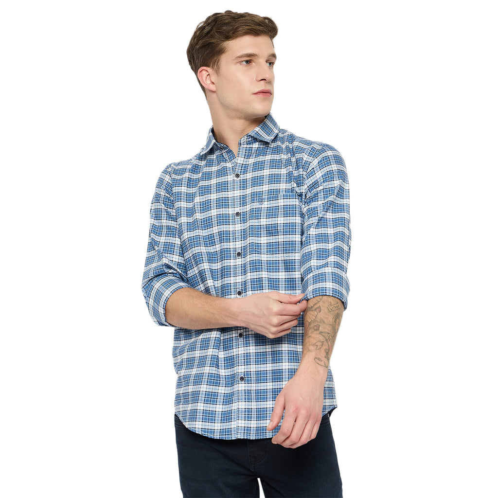 Duke Urban Men Full Sleeve Cotton Shirt (SDO5CKAP)