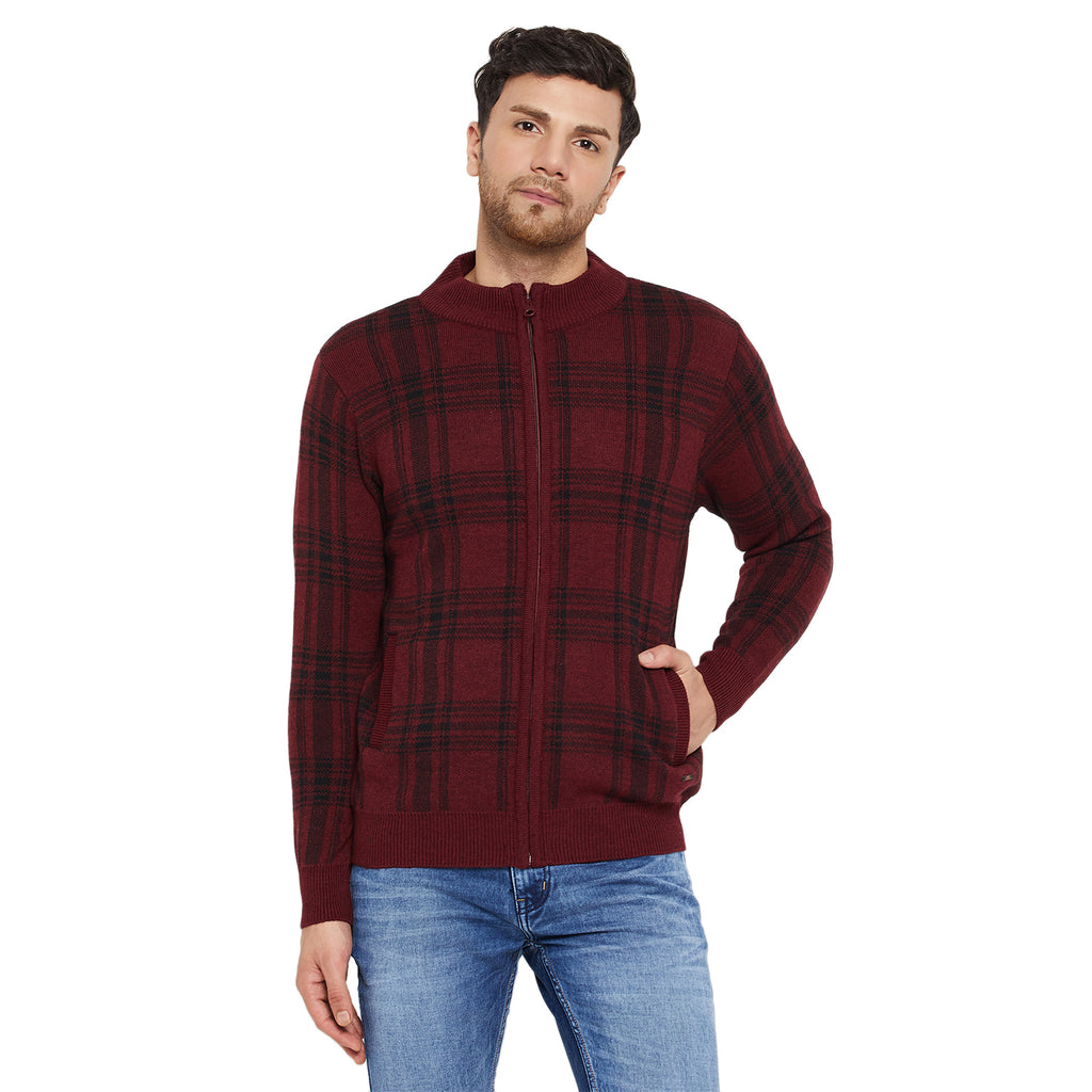 Duke Urban Men Full Sleeve Zipper Cardigan (SDS2154)