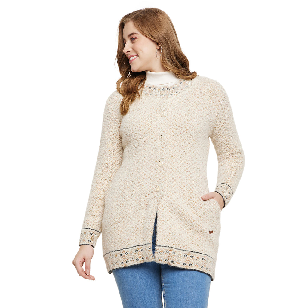 Duke Urban Women Full Sleeve Cardigan (SDS9653)