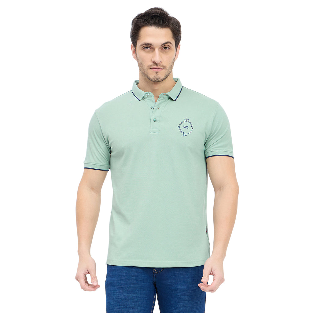Duke Urban Men Half Sleeve Cotton T-shirt (LF7319)