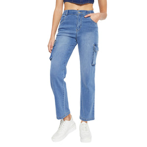 Duke Stardust Women Cargo Stretchable Jeans (SDD6746)
