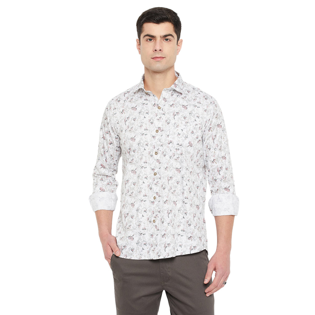 Duke Urban Men Full Sleeve Cotton Shirt (SDO8PRST)