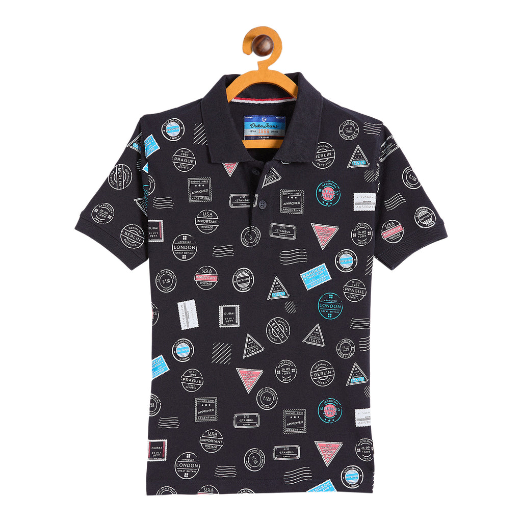 Duke Urban Boys Half Sleeve Cotton T-shirt (LF707)