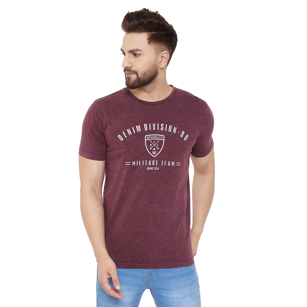 Duke Urban Men Half Sleeve Cotton Tshirt (LF4647)