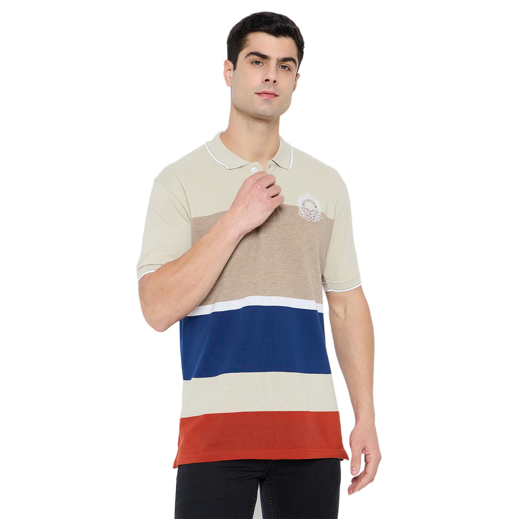 Duke Urban Men Half Sleeve Cotton T-shirt (LF7207)
